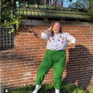Big Bud Press Kelly Green Pencil Pants